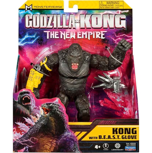 GODZILLA  X Kong Monsterverse 6 Inch Action Figure Basic Series - Kong With Beast Glove My son love this figure