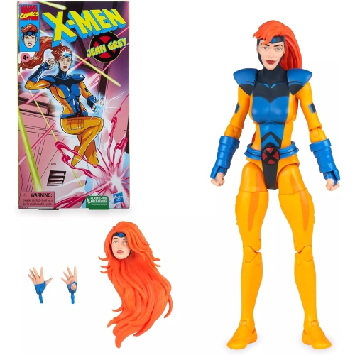 Marvel Legends X-Men Animated 6 Inch Action Figure VHS - Jean Grey