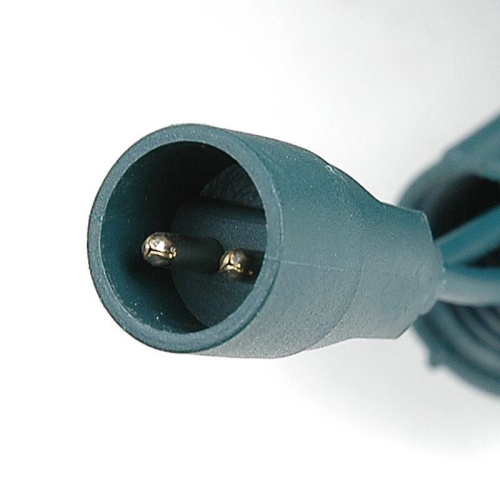 Mini lumières de Noël coaxiales 50&nbsp;pi 100 LED sur fil vert, espacement de 6&nbsp;po, guirlande de lumières de Noël intérieure/extérieure de