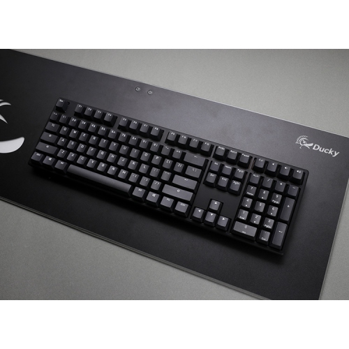 Ducky Origin Black Partial Hot-Swappable Mechanical Gaming Keyboard Cherry MX Blue Switch Full-Size