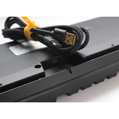 Ducky Origin Black Partial Hot-Swappable Mechanical Gaming Keyboard Cherry MX Blue Switch Full-Size