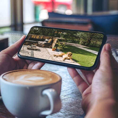 Système de surveillance à 3 caméras IP d'extérieur sans fil HD intégrale 1080p 4 de Blink - Noir