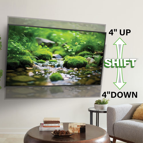 SANUS Elite 42"-90" Advanced Full-Motion 4D + Shift TV Wall Mount