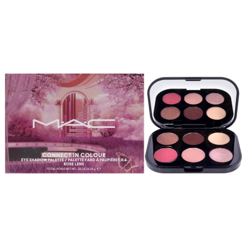 MAC  Connect In Colour Eye Shadow Palette - Rose Lens By for Women - 0.22 OZ Eye Shadow 