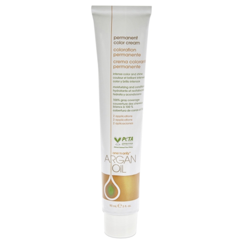 Crème de couleur permanente à l'huile d'argan - 5CH brun chocolat pâle par un n seulement pour unisexe - colorant capillaire 3&nbsp;oz