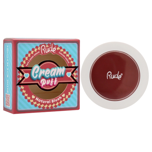 Cream Puff Natural Blush - Mochi by Rude Cosmetics for Women - 0.21 oz Blush