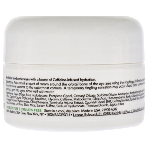 Caffeine Eye Cream by Mario Badescu for Women - 0.5 oz Cream