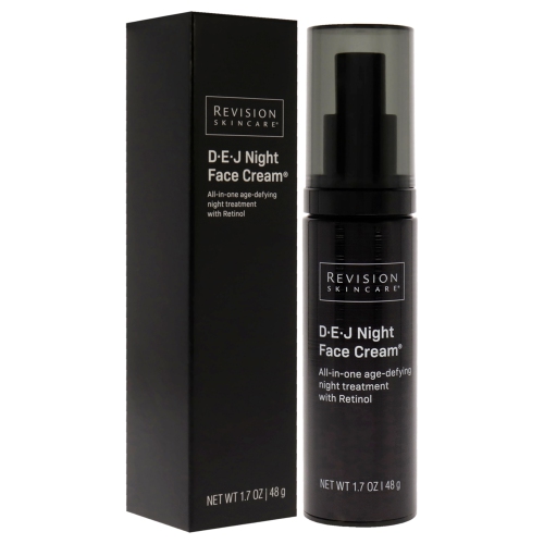 DEJ Night Face Cream by Revision for Unisex - 1.7 oz Cream