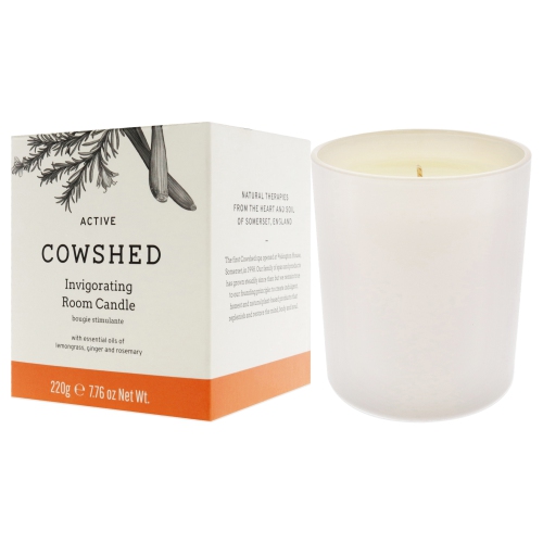 Active Invigoratin Room Candle by Cowshed for Unisex - 7.76 oz Candle