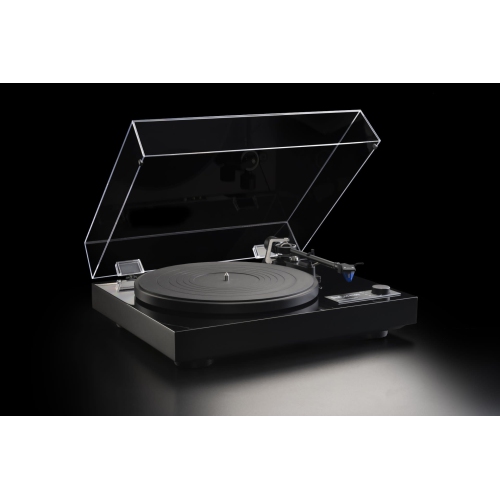 DUAL CS 618Q MANUAL HIFI-TURNTABLE-BLACK VENEER FINISH
