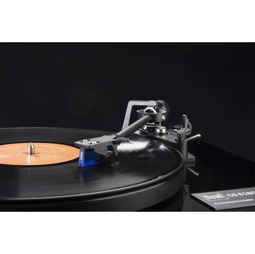 DUAL CS 618Q MANUAL HIFI-TURNTABLE-BLACK VENEER FINISH