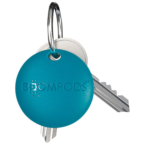 Dispositif de localisation personnel Bluetooth BoomTag de BoomPods - Bleu