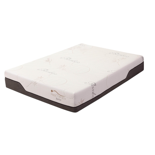 Rest Therapy 12 Inch Revive Bamboo Cool Gel Memory Foam Mattress
