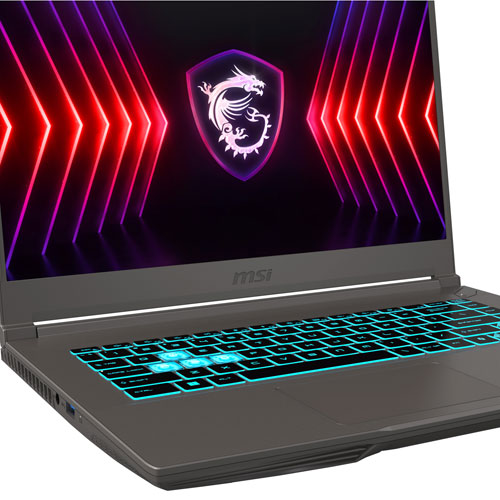 MSI Thin 15 15.6" Gaming Laptop - Cosmos Grey