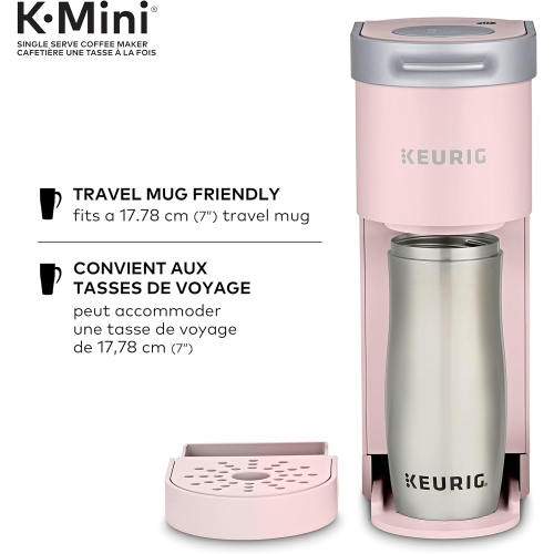 Cafetière pour une tasse K-Mini de Keurig à dosette K-Cup, dotée d'un design ultra-élégant,