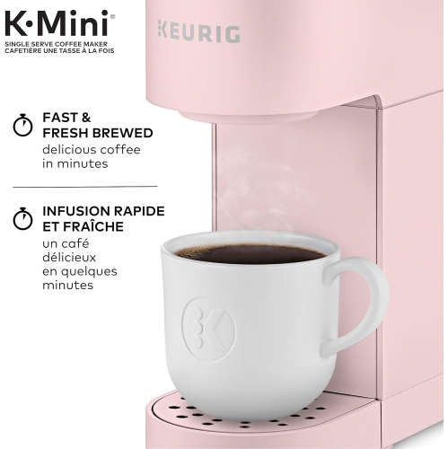 Cafetière pour une tasse K-Mini de Keurig à dosette K-Cup, dotée d'un design ultra-élégant,