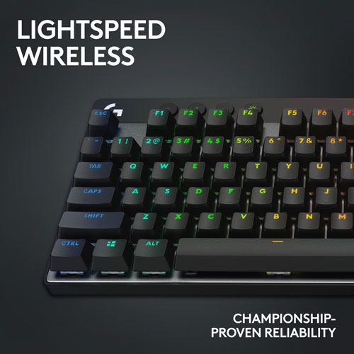 Logitech G PRO X TKL LIGHTSPEED Bluetooth Backlit Mechanical