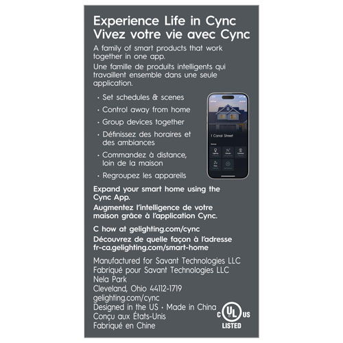 GE Cync Wi-Fi Indoor Smart Plug