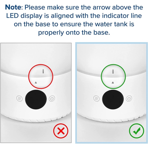 LEVOIT Humidifiers for Bedroom, Smart WiFi Alexa Control, Top Fill Cool Mist for Baby Nursery and Plants with Essential Oil Diffuser,