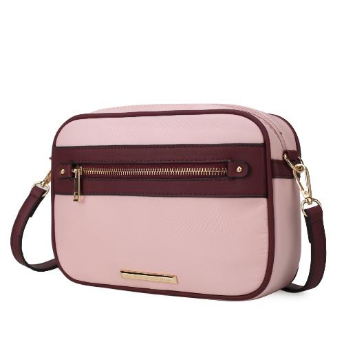 MKF Collection – Sac à bandoulière en cuir végétalien Jimena pour femme par Mia K