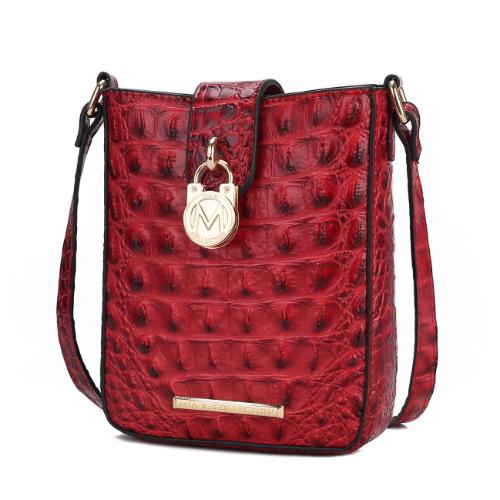 Croc Leather Bag -  Canada