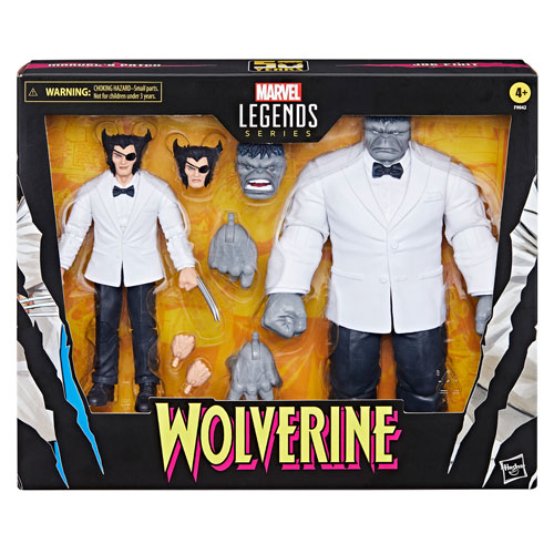 Hasbro Marvel Legends Series - Wolverine 50th Anniversary Marvel’s Patch and Joe Fixit Action Figures