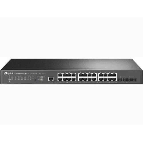 Commutateur administrable 24 ports 2,5GBASE-T et 4 ports 10GE SFP+ L2+ de TP-Link avec PoE+ à 16 ports et PoE++ à 8 ports