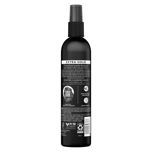 Fixatif Tresemme Extra Hold pour contrôle de frisottis pendant 24 heures, paq./2