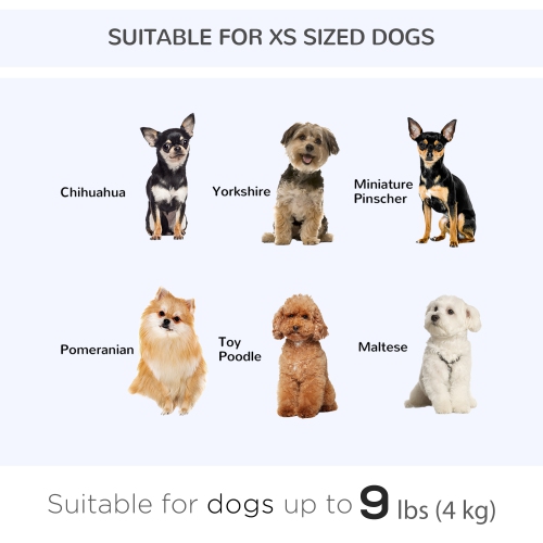 PawHut 2-IN-1 Pet Luggage Box Backpack Carrier Cats Dogs w/ Handle, Rolling Wheel Grey