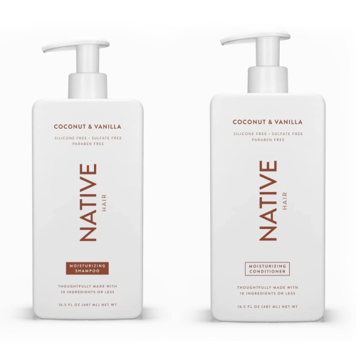 Native Shampoo and Conditioner set, 16.5 fl oz, 2 pack