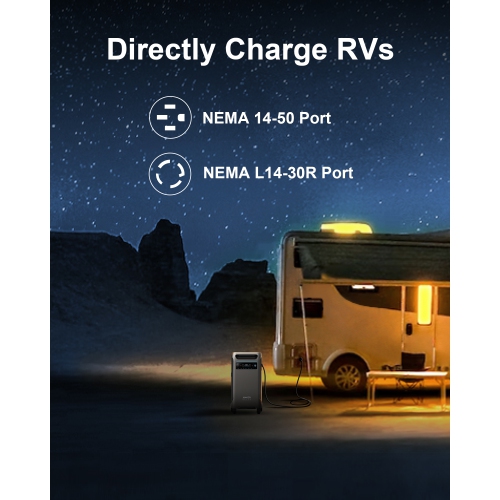 Génératrice portative 7680 Wh/6000 W d'Anker, chargeur F3800 d'Anker avec batterie supplémentaire de BP3800 mAh, batterie LFP, pour