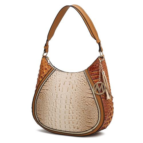 MKF Collection Nayra Embossed Hobo Handbag by Mia K