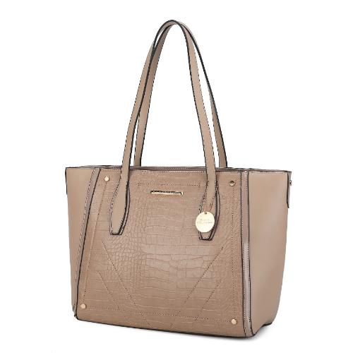 MKF Collection Robin Vegan Leather Tote Handbag by Mia K