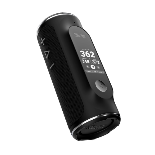 Image 1 of 10.. Blue Tees PLAYER PLUS GPS SPEAKER | Touch Screen Display, GPS Distances, Magnet Strip, Links Party Pairing, IPX7 Waterproof, 100 Foot Range, Power