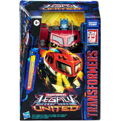 Transformers Legacy United 7 Inch Action Figure Voyager Class - Optimus Prime
