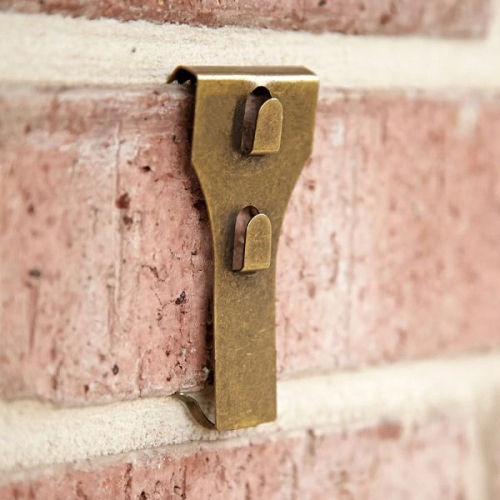 Outdoor Brick Fasteners for Christmas Lights - Set of 2 - 2.75"
