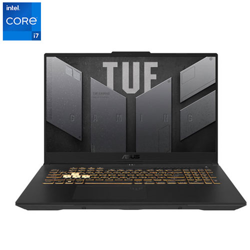 Portable de jeu 17,3 po TUF Gaming F17 d'ASUS - Gris