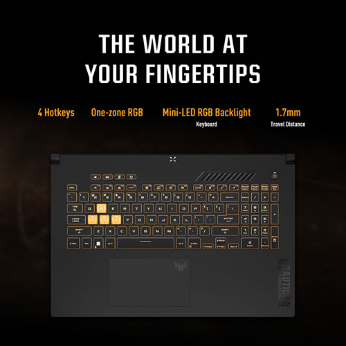 ASUS TUF Gaming F17 17.3" Gaming Laptop - Mecha Grey