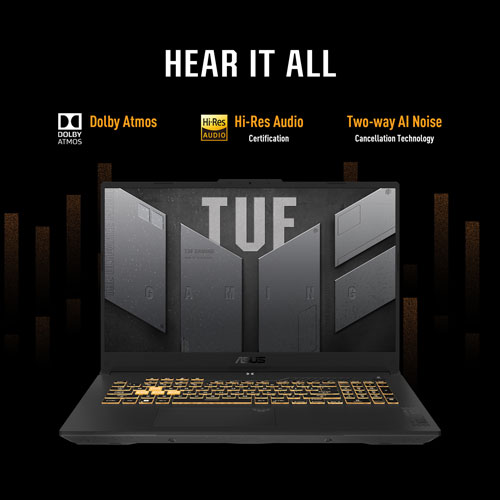 ASUS TUF Gaming F17 17.3" Gaming Laptop - Mecha Grey