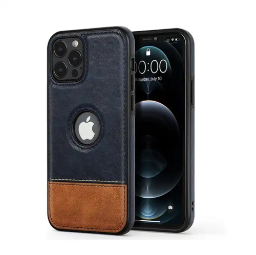 TEDLIN  Unique Design Luxury Leather Business Phone Case for Iphone 12 And 12 Pro, Anti-Slip Scratch Resistant Ultra Slim Protective Case-Free Sgipping