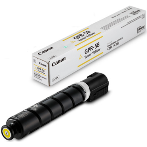 ** 365 DAYS WARRANTY **/ CANON GPR-58 Yellow, Original Toner Cartridge, GPR58 /2185C003AA, By AZX-DEALS CANADA **Extra Savings * *