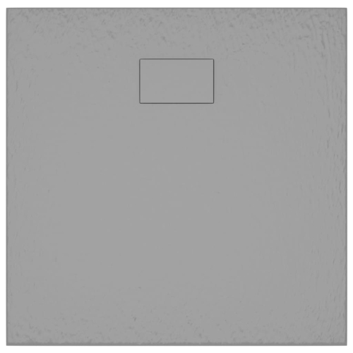 vidaXL Shower Base Tray SMC Grey 90x80 cm