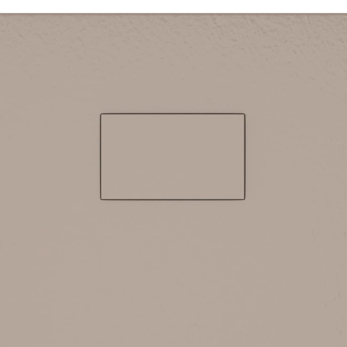vidaXL Shower Base Tray SMC Brown 90x80 cm
