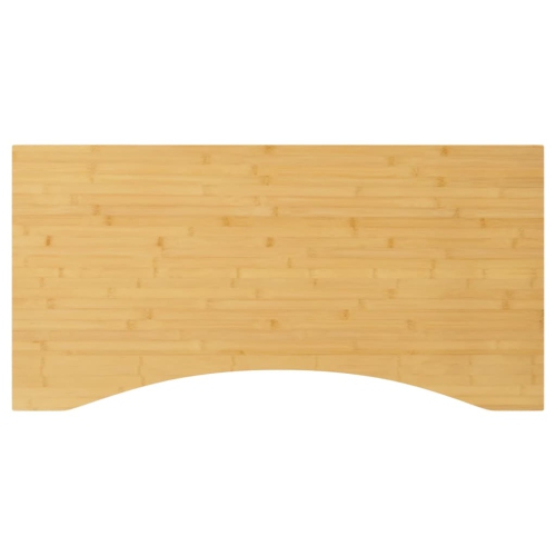 vidaXL Desk Top 110x55x2.5 cm Bamboo