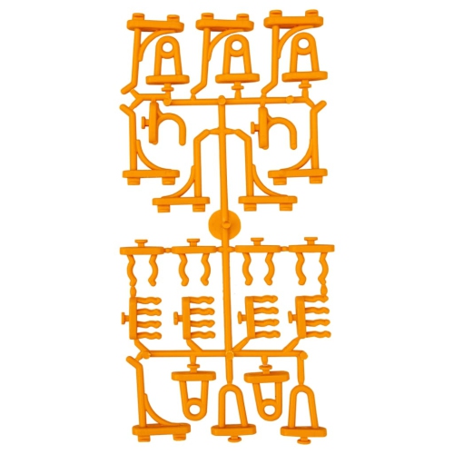 Mur à outils VIdaXL 500 x 50 crochets 1000 mm PP