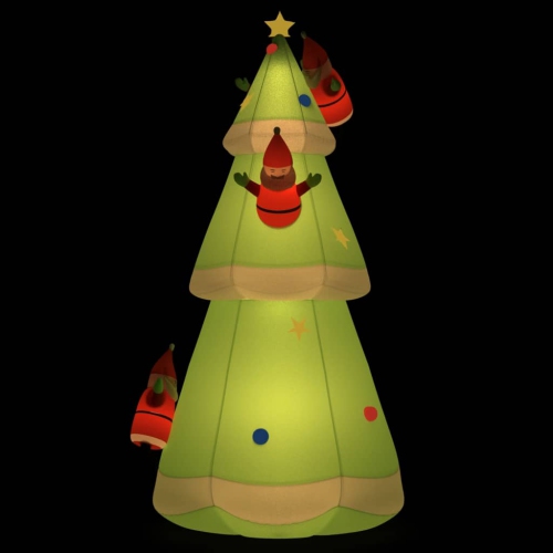 VIDAXL  Inflatable Christmas Tree With Leds 500Cm