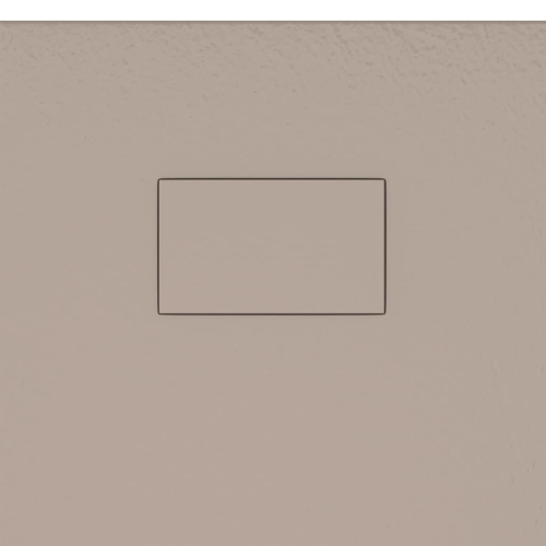 vidaXL Shower Base Tray SMC Brown 100x70 cm