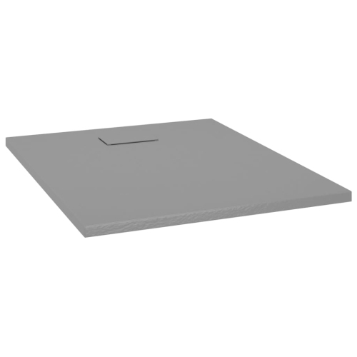 vidaXL Shower Base Tray SMC Grey 100x80 cm