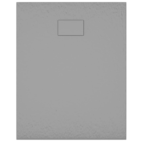 vidaXL Shower Base Tray SMC Grey 100x80 cm