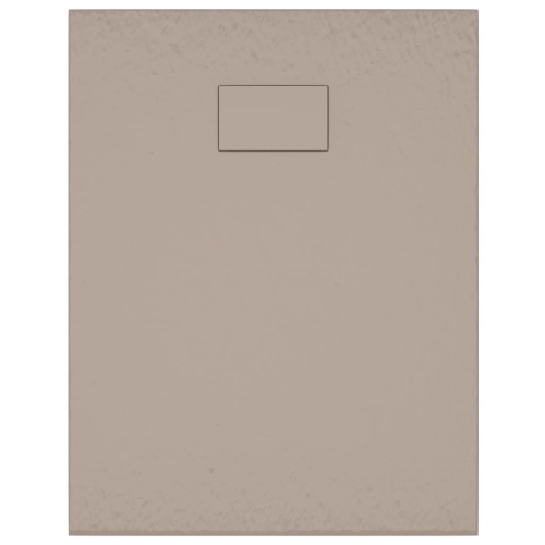 vidaXL Shower Base Tray SMC Brown 90x70 cm